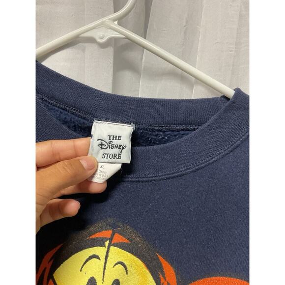 VTG 90s Tigger Sweatshirt Disney XL Crewneck Souvenir Made in USA Big Face Pooh - Picture 4 of 8
